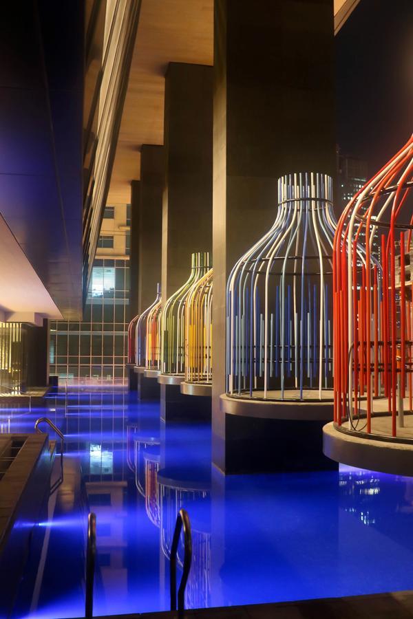 I'M Hotel Makati City Kültér fotó The staircase